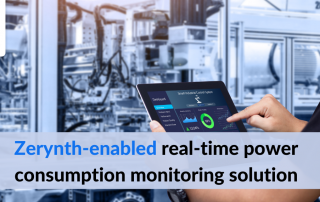 real-time power consumption monitoring Zerynth