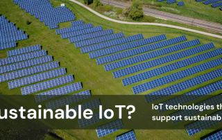 What does it mean to be sustainable in IoT