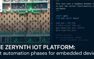 Automation phases for embedded