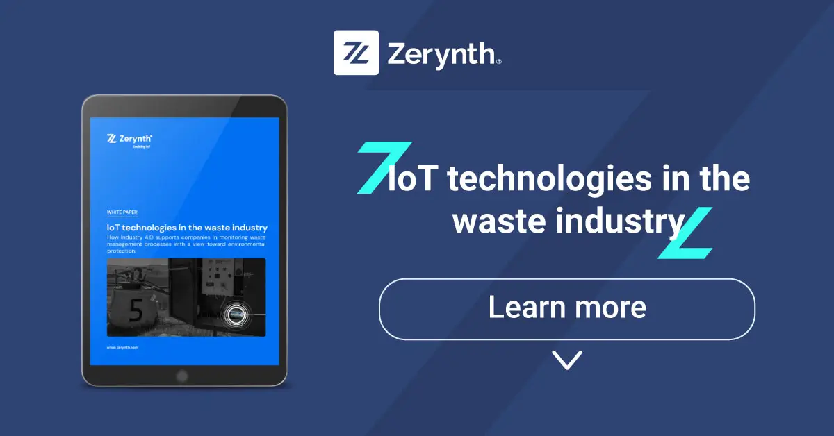 IoT technologies in the waste industry